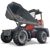 Raddumper 810 beim auskippen